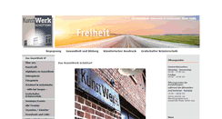 Desktop Screenshot of kunstwerkschuettorf.de